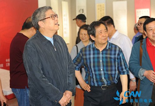 舒同、舒安书画展在江西省文联展览中心隆重展出