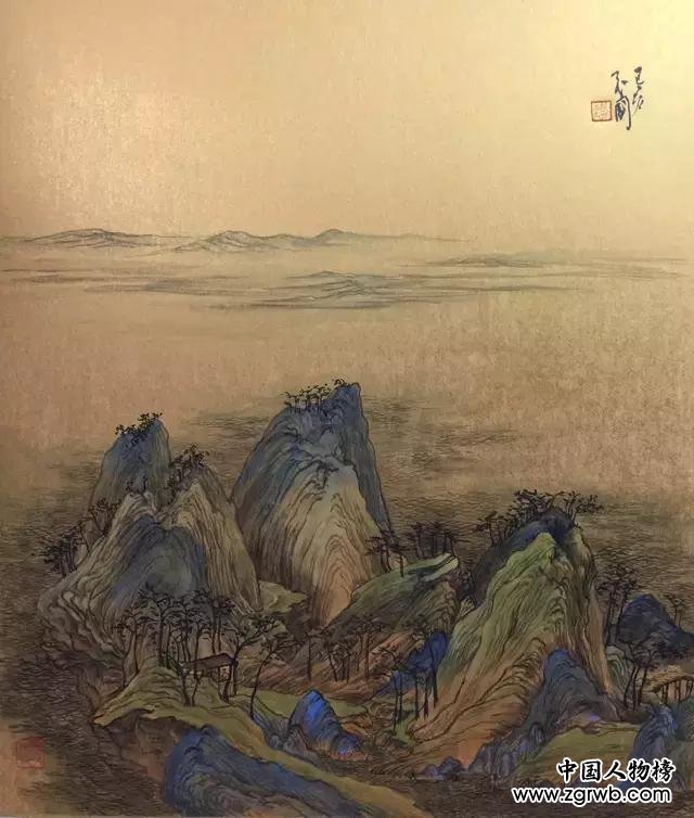 咫尺千里意境深远——田茂国绘画艺术印象
